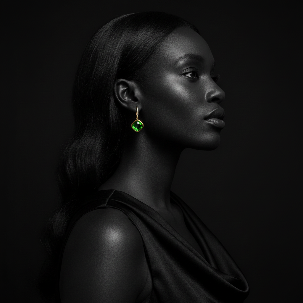 JEWELIXIRS Cushion Drop Earring