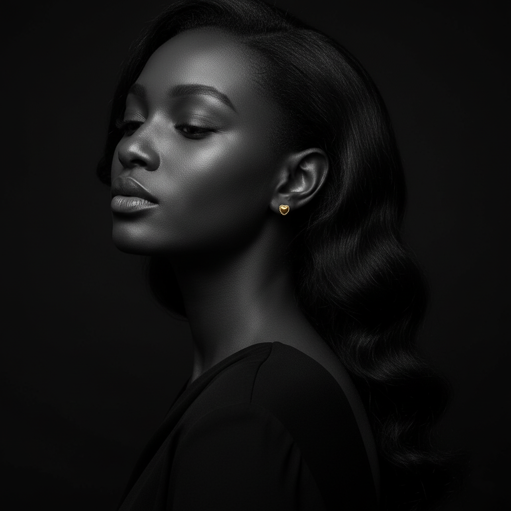 JEWELIXIRS Duo Heart Stud Earring