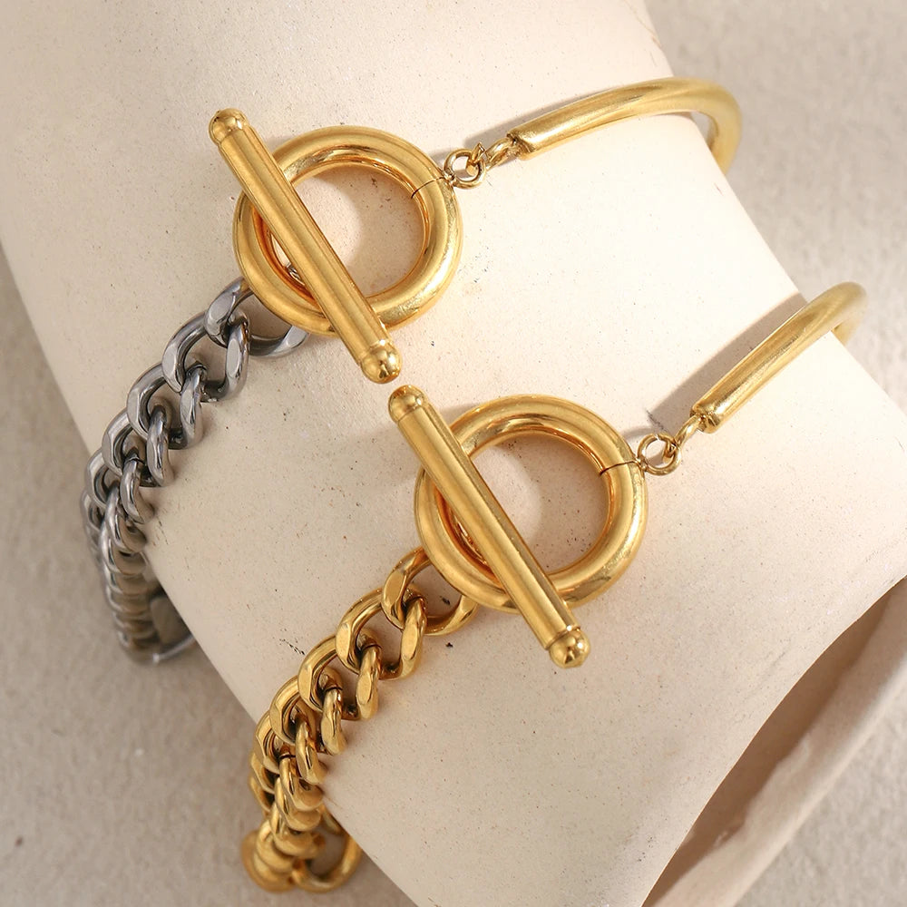JEWELIXIRS Contrast Half-Bracelet