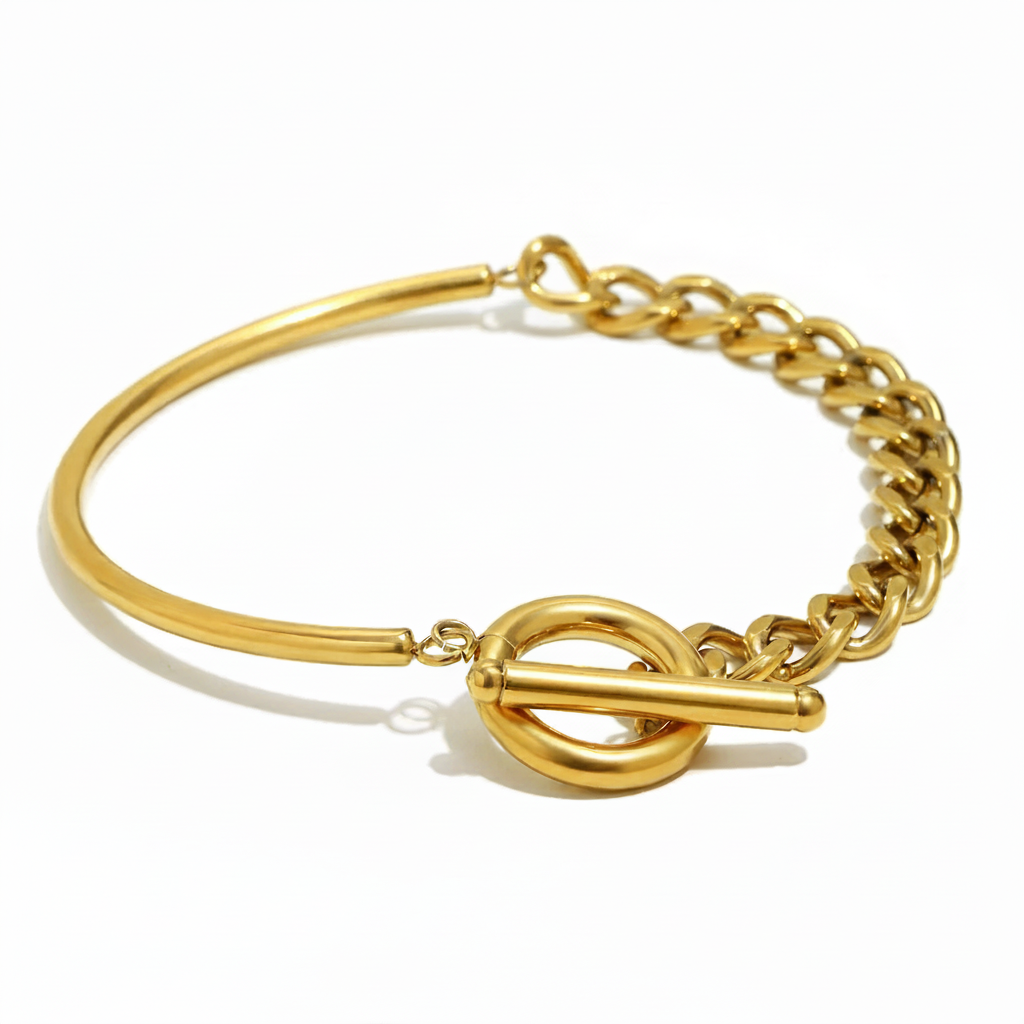 JEWELIXIRS Contrast Half-Bracelet